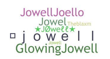 Přezdívka - jowell