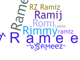Přezdívka - Rameez