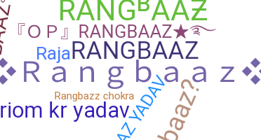 Přezdívka - Rangbaaz
