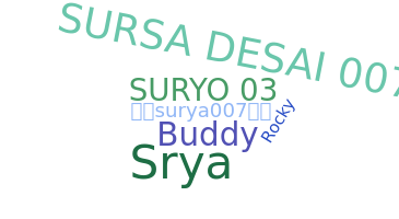 Přezdívka - Surya007