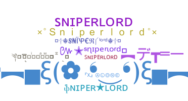 Přezdívka - Sniperlord