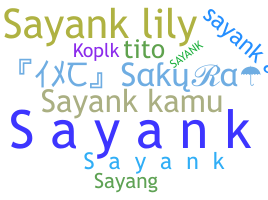 Přezdívka - Sayank