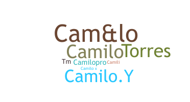 Přezdívka - CamiloX