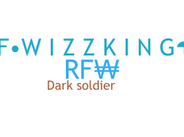 Přezdívka - RFW