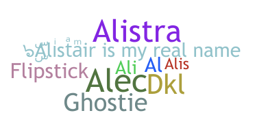 Přezdívka - Alistair