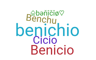 Přezdívka - Benicio