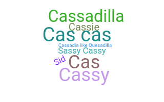 Přezdívka - Cassidy