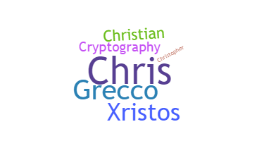Přezdívka - Christos