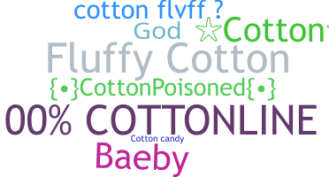 Přezdívka - Cotton