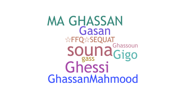 Přezdívka - Ghassan