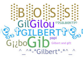 Přezdívka - Gilbert