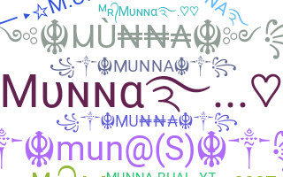 Přezdívka - Munna