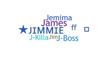 Přezdívka - Jimmie