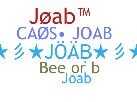 Přezdívka - Joab