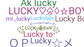 Přezdívka - Luckyboy