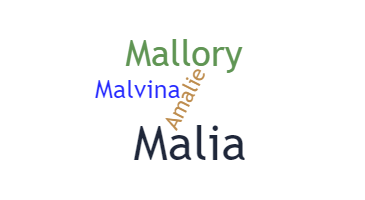 Přezdívka - Mallie