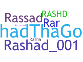 Přezdívka - Rashad