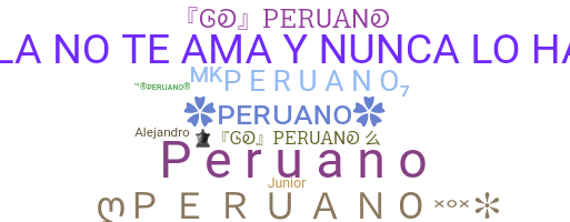 Přezdívka - Peruano