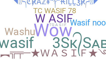 Přezdívka - Wasif