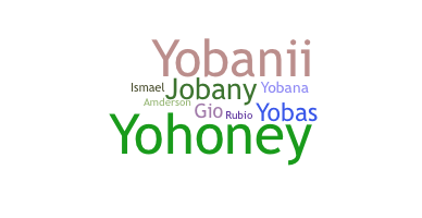 Přezdívka - Yobani