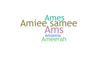 Přezdívka - Amiee