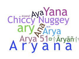 Přezdívka - Aryana