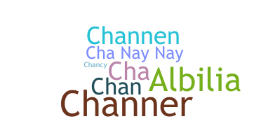 Přezdívka - Channing
