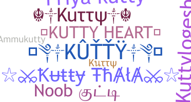 Přezdívka - Kutty