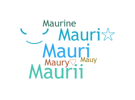 Přezdívka - Maury