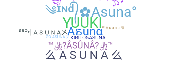 Přezdívka - Asuna