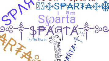Přezdívka - Sparta