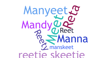 Přezdívka - Manreet
