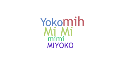 Přezdívka - Miyoko