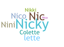 Přezdívka - Nicolette