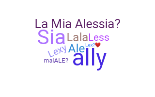 Přezdívka - ALESSIA