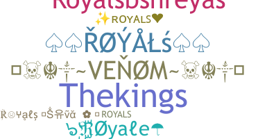 Přezdívka - Royals