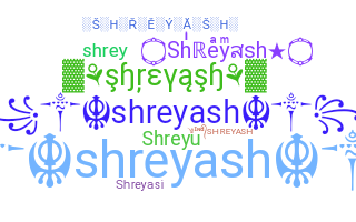 Přezdívka - shreyash