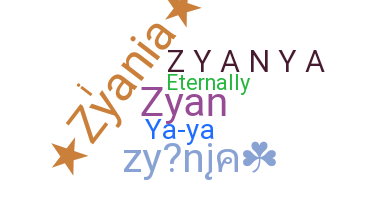 Přezdívka - Zyanya