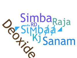 Přezdívka - Simbaa