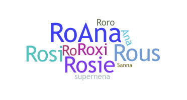 Přezdívka - Rosana