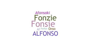 Přezdívka - Afonso