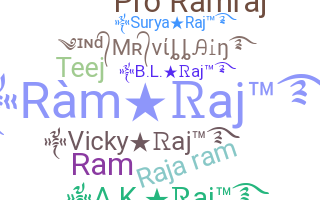 Přezdívka - Ramraj