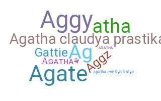 Přezdívka - Agatha