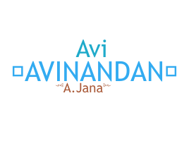 Přezdívka - Avinandan