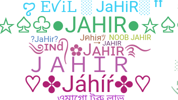 Přezdívka - Jahir