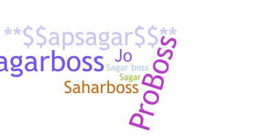 Přezdívka - SagarBOSS