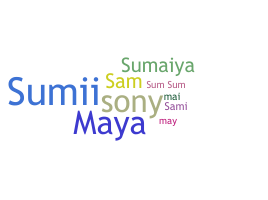 Přezdívka - Sumaya