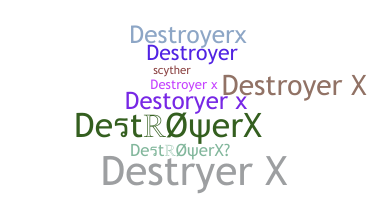 Přezdívka - DestroyerX