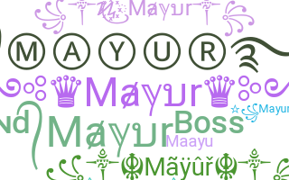 Přezdívka - Mayur