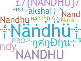 Přezdívka - Nandhu